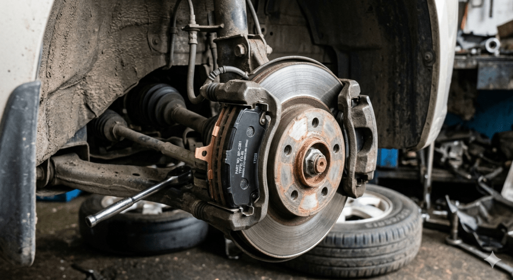 the brake pads photo.